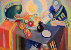 Motief Delaunay - Portugese bediende